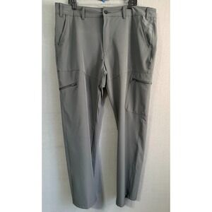 Magellan Cargo Pants Men 40 Gray  Stretch Performance Moisture Wicking Outdoors